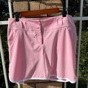 Nike Golf Dri-FIT Pink Tennis Skort Athletic Skirt Built-In Shorts Women’s 10